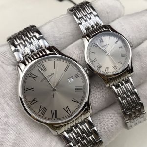 Longines Elegant Super Clone Watches | Premium Swiss Quartz Couples Timepiece 1130506695 - front view | Elegant Collection