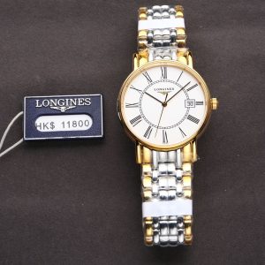 Longines Elegant Men's Premium Super Clone Watch with Cash on Delivery 1114653751 - front view | Elegant Collection