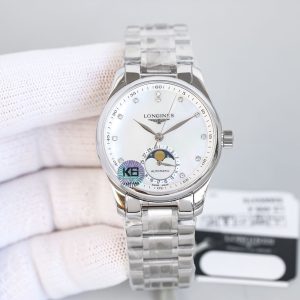 Longines Master Collection Ladies Moonphase Watch - Premium Replica 1036321486