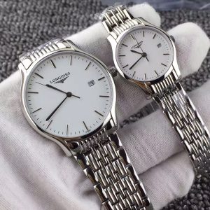 Longines Elegant Couple's Watch: Premium Replica & Super Clone Design 1130506688 - front view | Elegant Collection