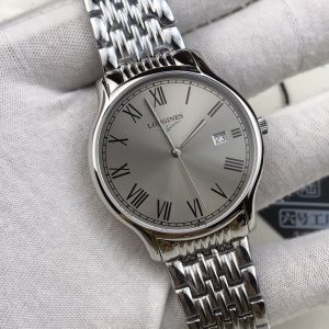 Longines Elegant Super Clone Watches | Premium Swiss Quartz Couples Timepiece 1130506695 - side view | Elegant Collection
