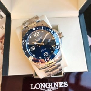 Longines HydroConquest Men's 41mm Super Clone Watch with Rubber Strap 875897798 - side view