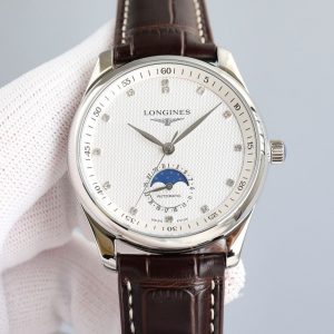 Longines Master Collection Moonphase Super Clone & Luxury Replica Watch 1054861901 - side view