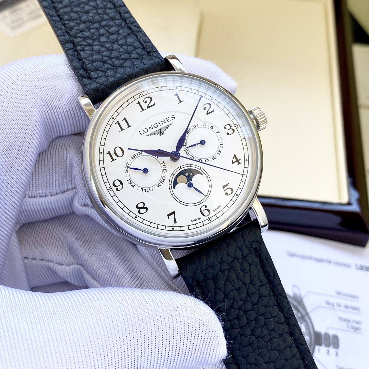 4-712.jpg Longines Master Collection Men's Super Clone Watch with Cash on Delivery 1135420890